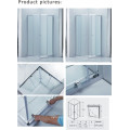 6mm Glasdicke Duschkabine / quadratisches Glaszimmer (Cvs047-S)